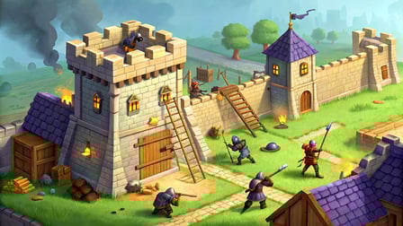 Warlock King - Castle Defense