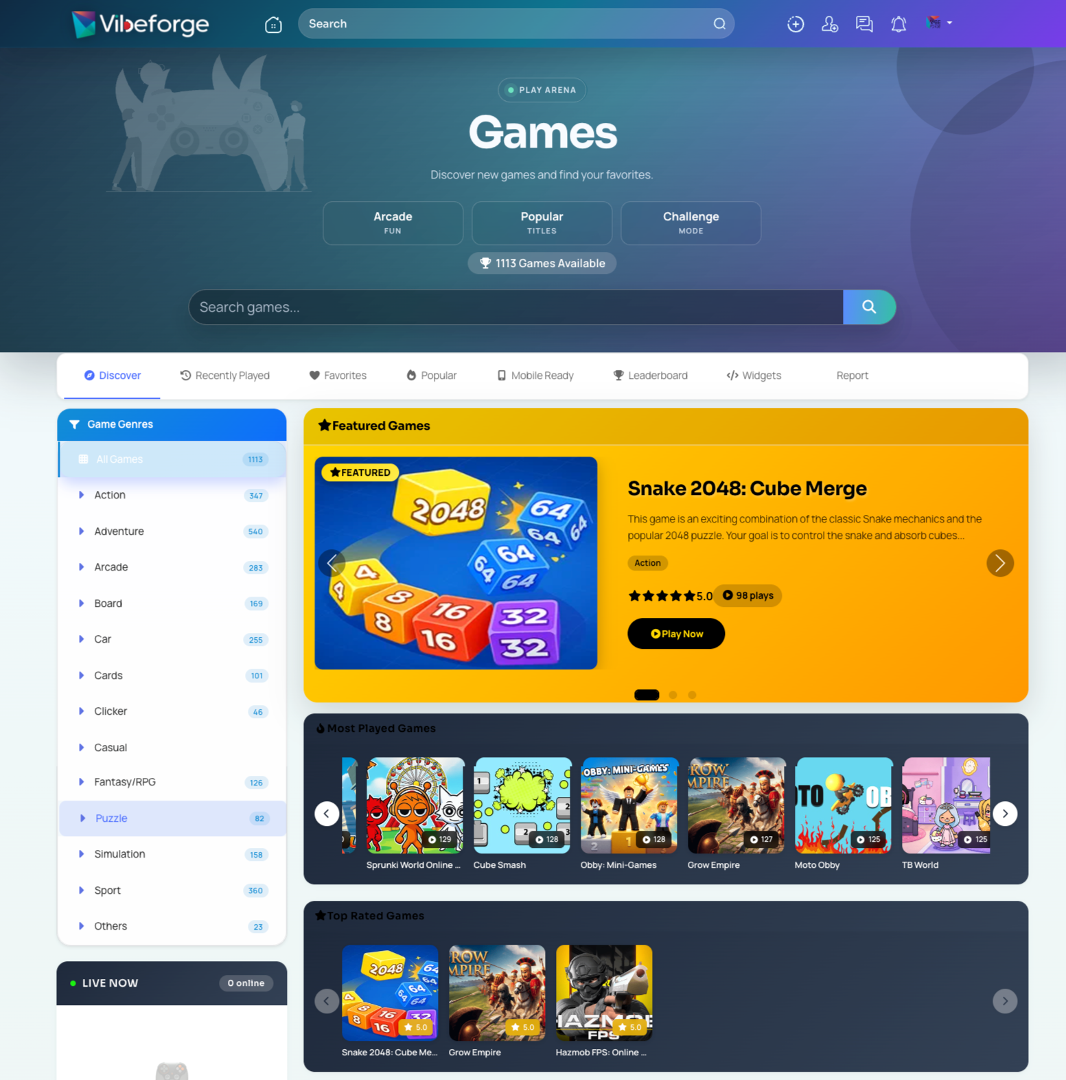 Vibeforge marketplace movies and entertainment features