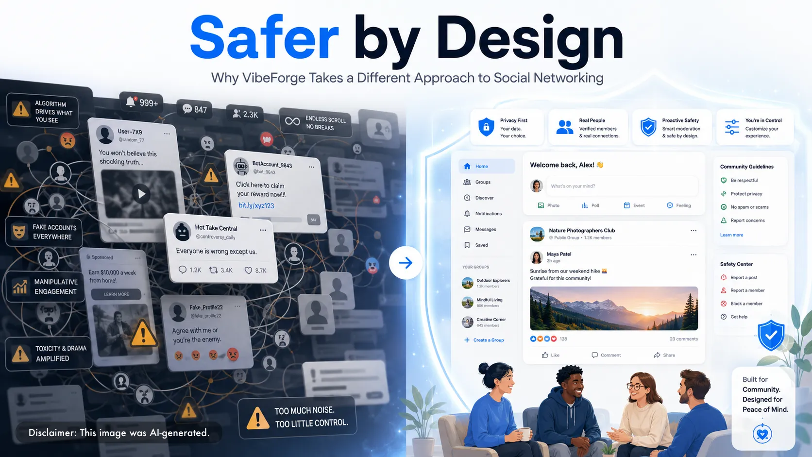 Why VibeForge Is Safer by Design